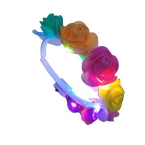 Vinchas de flores luminosos