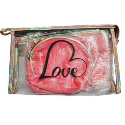 porta cosmeticos 3 piezas