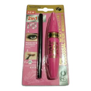 Mascara de pestañas mas delineador
