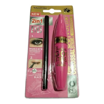 Mascara de pestañas mas delineador