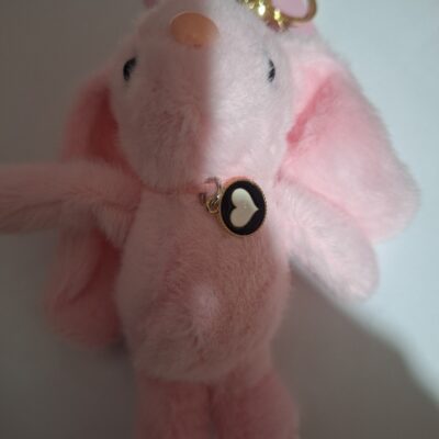 llavero peluche conejo