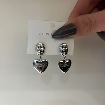 aro corazón colgante