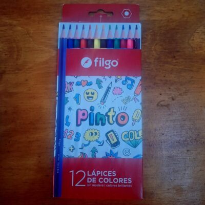 CAJA DE COLORES X 12 UNIDADES