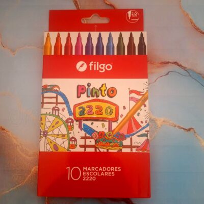 MARCADORES ESCOLARES X 10 UNIDADES