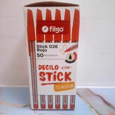 LAPICERAS ROJO FILGO X 3 UNIDADES