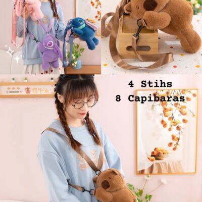 BOLSITOS DE CAPIBARA Y STICK