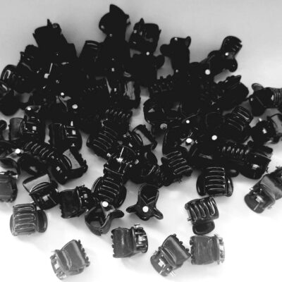 MINIBROCHES NEGROS X 100 UNIDADES