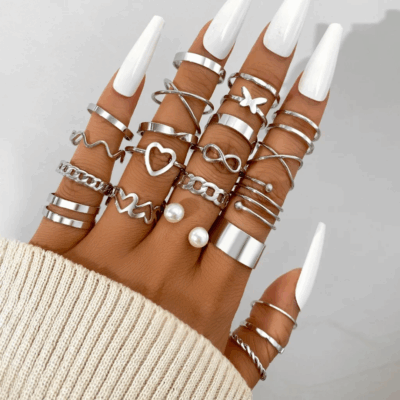anillo acero