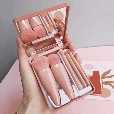 set brochas con espejo