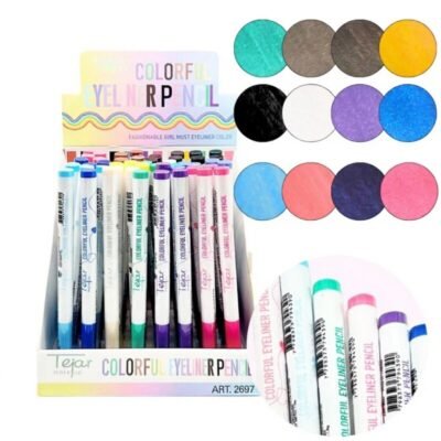 delineador colores fibron