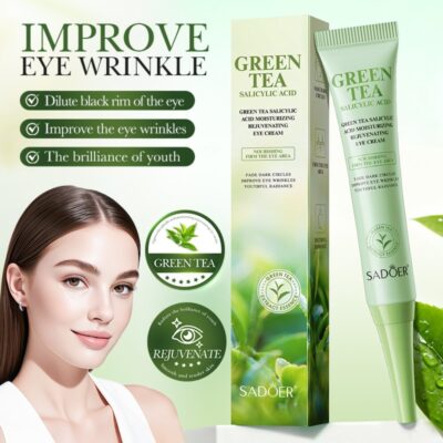 CREMA CONTORNO DE OJOS RENOVADORA Y NUTRITIVA CON TÉ VERDE